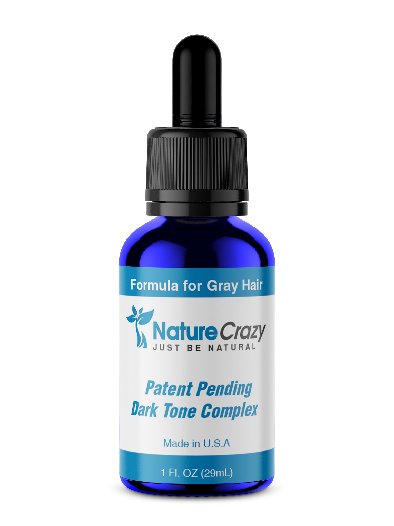 All Natural Hair Tone Restoration Tonic - Patent Pending Dark Tone Complex #62826877 - Nature Crazy LLC.